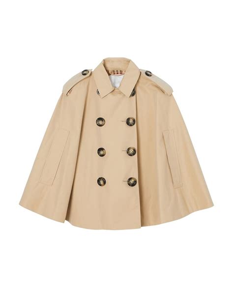 burberry leanne trench cape coat|burberry camden trench coats.